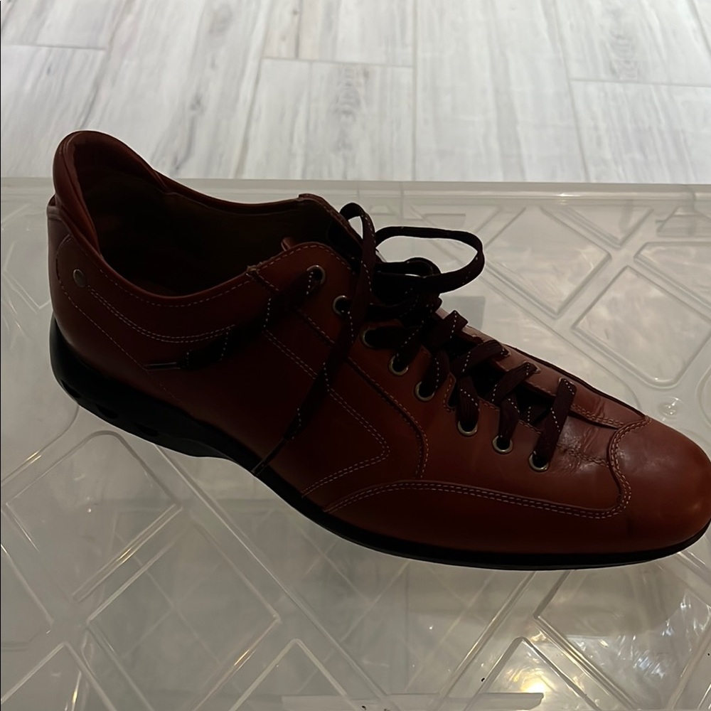 Cole Haan Brown Leather Oxfords